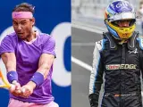 Rafa Nadal y Fernando Alonso.