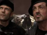 Jason Statham y Sylvester Stallone en 'Los mercenarios 3'.
