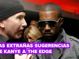 Kanye West trató de darle unos consejos musicales a The Edge tras un concierto de U2