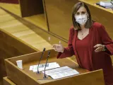 La portaveu del PP a Les Corts i l'Ajuntament de València, Maria José Catalá.