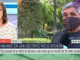 Juan José Cortés habla para 'El programa de Ana Rosa'.