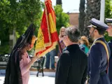 'Jura de Bandera' para personal civil en la Plaza de Toros de la Real Maestranza de Sevilla