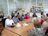 La alcaldesa de Marbella informa a Cáritas de Divina Pastora sobre la primera residencia de mayores pública