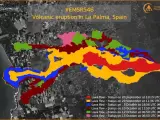 La lava afecta a 680 hectáreas y destruye a su paso 1.548 edificaciones de La Palma