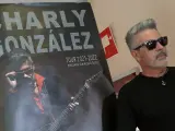Presentación del concierto del guitarrista Charly González en Cáceres