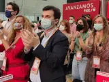 Caballero reivindica la presencia gallega en los órganos federales y su "buena sintonía" con la dirección del PSOE