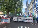 Funcionarios de prisiones se manifiestan en Cuenca para pedir a Marlaska negociar la nueva ley de Cuerpos con sindicatos