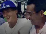 Ayrton Senna y su padre