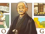 Doodle de Google sobre el Dr. Jigoro Kano