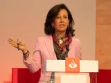 La presidenta de Banco Santander, Ana Botín