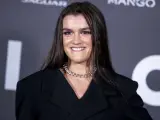 La cantante Amaia Romero se ha dejado ver con un bonito traje negro en los Premios Icon 2021, en Madrid.