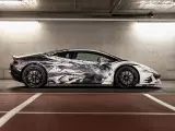 Paulo Troilo se sirve de un Lamborghini Huracán para crear una obra de arte única.