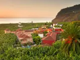 La espectacular ubicación del hotel Hacienda de Abajo en Tazacorte (La Palma).