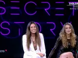 Isabel Rábago y Cristina Porta, en 'Secret Story'.