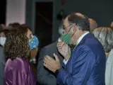 El presidente de Iberdrola, Ignacio Sánchez-Galán, con la ministra de Hacienda.