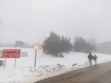 Nieve en Navacerrada.