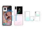 Imagen de cómo podría ser el nuevo plegable de Huawei