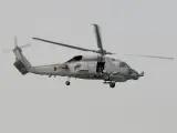 Imagen de un helicóptero SH-60B de la Armada española.