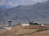 Defensa antiaérea junto a la central nuclear de Natanz, en Irán.