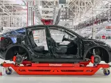 Fabricación de un coche de Tesla