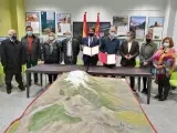 Junta y Global Nature acuerdan trabajos previos a la declaración del Parque Natural 'Sierra del Moncayo' en Soria