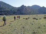 Senderismo en el Parque Nacional de Grazalema.