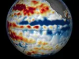 La Niña es un fenómeno meteorológico que ya se dio el año pasado y que vuelve a repetirse en el final del 2021, relacionado con los vientos alisios y la temperatura de la superficie del océano Pacífico.