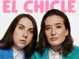 Carolina Iglesias y Victoria Martín, en el cartel de su show en el Wizink Center del 23 de septiembre de 2022.