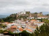 Castillo y Villa de Penela, región de Beiras, Portugal
