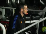Gareth Bale, en el banquillo del Real Madrid.