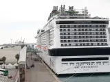 MSC Cruceros atraca en Barcelona con positivos a bordo