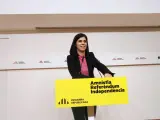 La secretaria general adjunta y portavoz de ERC, Marta Vilalta. EUROPA PRESS 10/1/2022