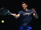 El tenista serbio Novak Djokovic.