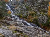 Cascada de Monjonavalle, en el Abedular de Canencia.