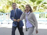 La infanta Cristina junto a Iñaki Urdangarin en una imagen de archivo.