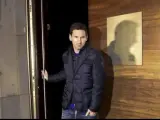 Messi, cenando en Barcelona.