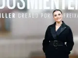 La actriz Miren Ibarguren ha asistido al estreno de 'Todos mienten' con una apuesta especialmente elegante: un abrigo con solapas que conjuntó con un grueso cinturón negro.