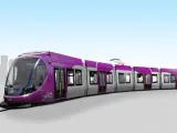 Diseño de una unidad para la 'Purple Line' del tranvía de Tel Aviv (Israel) CAF 31/1/2022