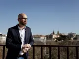 El secretario de Estado de Derechos Sociales, Nacho Álvarez, en la terraza del Ministerio.