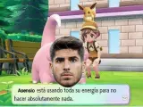 Meme sobre Asensio en el Athletic - Real Madrid