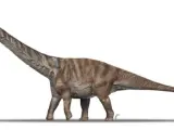 Recreación del aspecto en vida de 'Abditosaurus kuehnei' OSCAR SANISIDRO / MCD 04/2/2022
