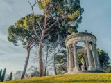 Parque de El Capricho en Alameda de Osuna, Madrid.