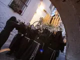 Procesi&oacute;n de Semana Santa en un pueblo de Andaluc&iacute;a.