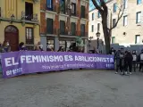 Manifestaci&oacute;n en Madrid convocada por Movimiento Feminista.