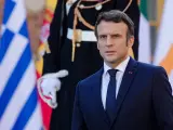 Emmanuel Macron, en Versalles.