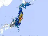Japón ha activado este la alerta de tsunami tras producirse un terremoto de magnitud 7,3 frente a las costas de Fukushima y Miyagi, al noreste del país. El seísmo se ha producido a las 23.36 hora local, a una profundidad de 60 kilómetros, según ha informado la Agencia Meteorológica de Japón (JMA).

La propia agencia ha alertado de un posible tsunami en la zona más afectada con olas de hasta un metro de altura.