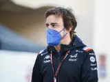 Fernando Alonso, en Bahrein.