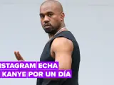 Instagram echa a Kanye West durante 24 horas por discurso de odio, acoso e insultos racistas