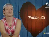 Pablo, concursante de 'Maestros de la costura', en 'First Dates'.