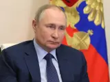 El presidente de Rusia, Vladimir Putin, en Moscú.